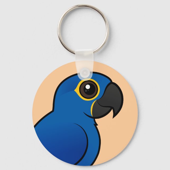 Hyacinth Macaw Key Ring (Front)