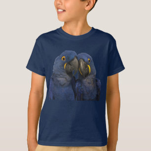 Hyacinth Macaw Parrot Bird Rare Blue T-Shirt