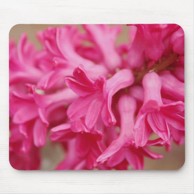 Hyacinth Pink Mouse Mat (Front)