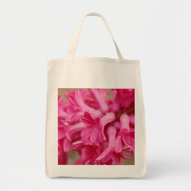 Hyacinth Pink Tote Bag (Front)