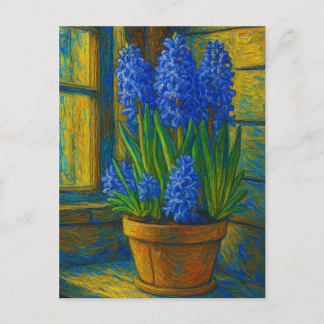  Hyacinth Postcard (Front)