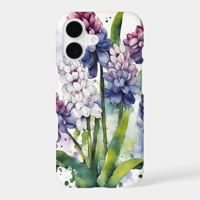 Hyacinth - Watercolor flowers (Back)