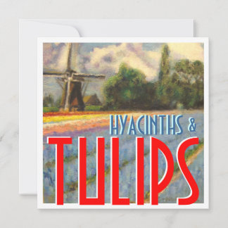 Hyacinths and Tulips Windmill