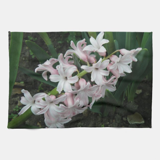 Hyacinths Kitchen Towel (Horizontal)
