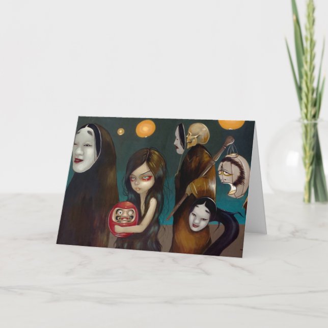 "Hyakki Yakō" Greeting Card Part 1 (Front)