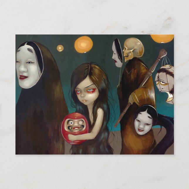 "Hyakki Yakō" Postcard Part 1 (Front)