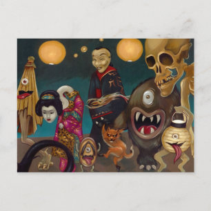 "Hyakki Yakō" Postcard Part 2