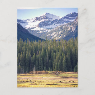 Hyalite Peaks Bozeman, Montana Postcard