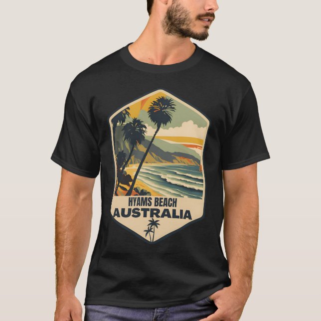 Hyams Beach � Australia�s Coastal Jewel T-Shirt (Front)