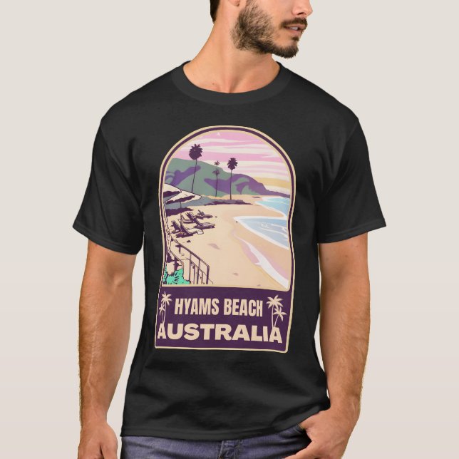 Hyams Beach � Australia�s Coastal Jewel T-Shirt (Front)