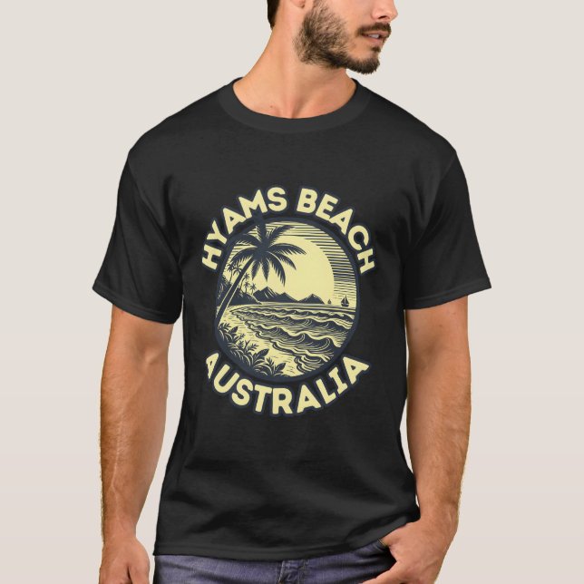 Hyams Beach � Australia�s Coastal Jewel T-Shirt (Front)