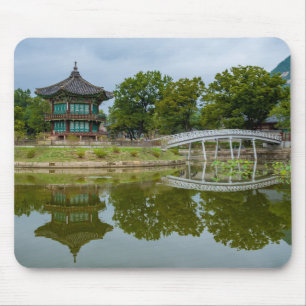 Hyangwonjeong Pavilion Seoul South Korea Mouse Mat