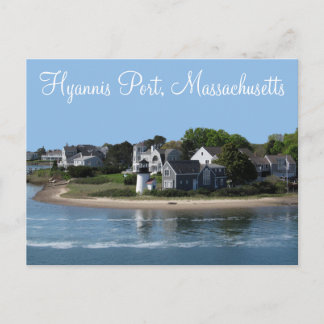 Hyannis Port Massachusetts, Cape Cod Postcard