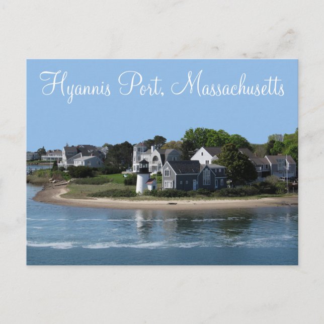 Hyannis Port  Massachusetts, Cape Cod Postcard (Front)