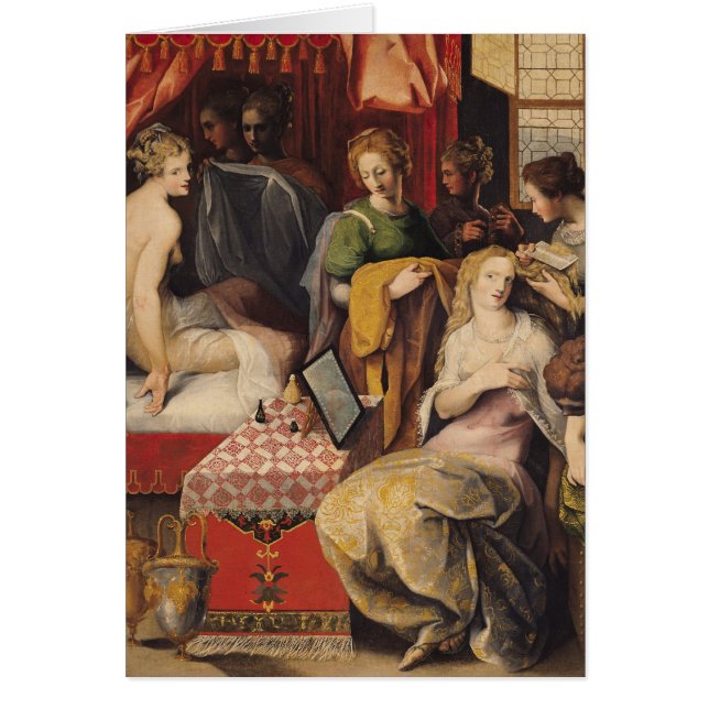 Hyante and Climene at their Toilet (Front)