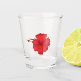 Hybiscus Shot Glass