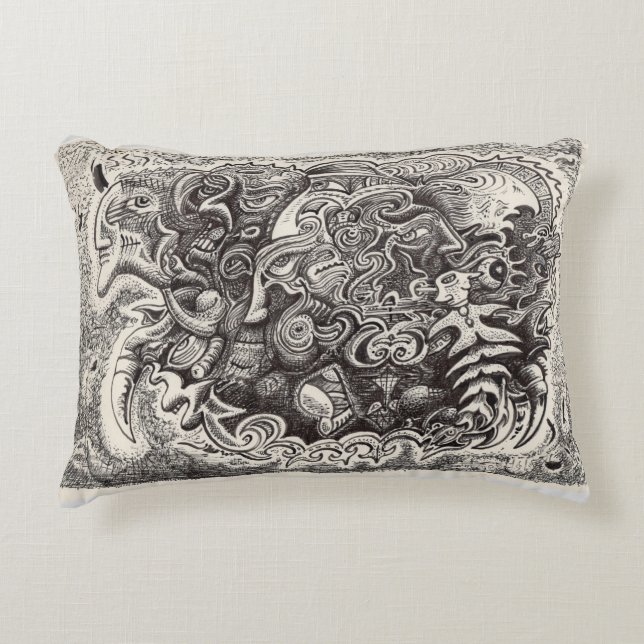 Hybrid Beast  Decorative Cushion (Front)