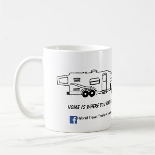Hybrid Camper Mug - Home is where you park it.