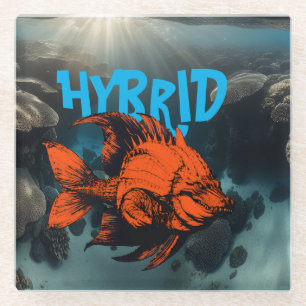 Hybrid Glass Coaster