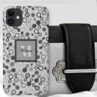 Hybrid Paisley - Grayscale Case-Mate iPhone Case