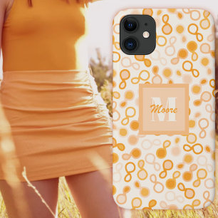 Hybrid Paisley – Orange Ombre Phone Case