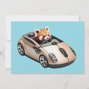 Hybrid PC Mouse – With a Red Panda Driver 03. Invitation