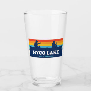 Hyco Lake North Carolina Canoe Glass