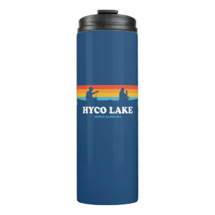 Hyco Lake North Carolina Canoe Thermal Tumbler