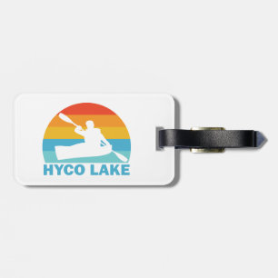 Hyco Lake North Carolina Kayak Luggage Tag
