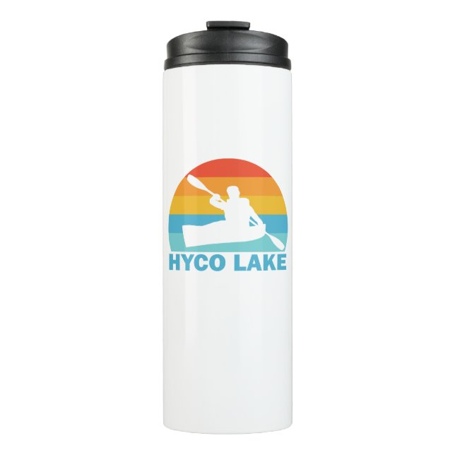 Hyco Lake North Carolina Kayak Thermal Tumbler (Front)