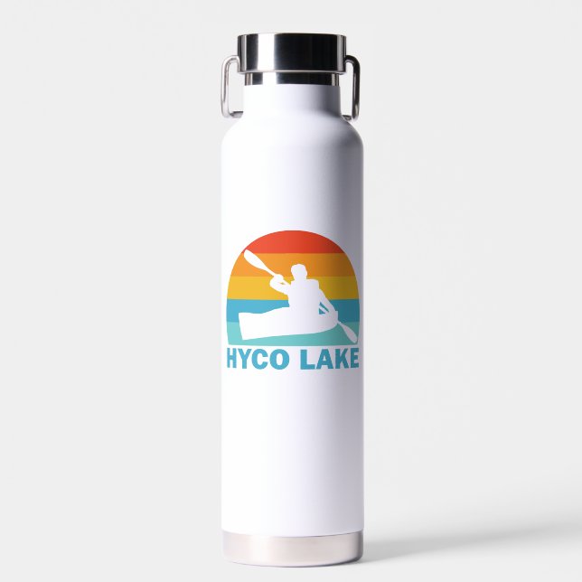 Hyco Lake North Carolina Kayak Water Bottle (Front)
