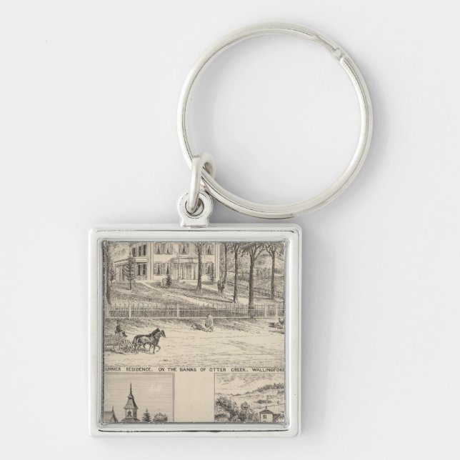 Hyde Hotel in Wallingford Key Ring (Front)