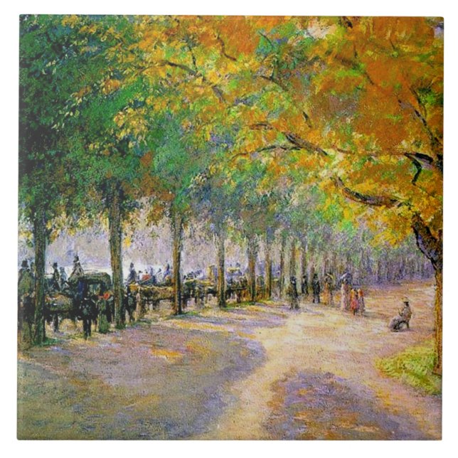 Hyde Park, London cityscape, Tile (Front)
