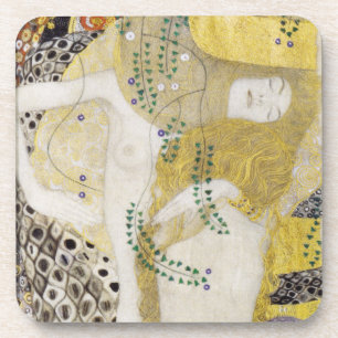 Hydra (aka Water Serpents I) by Gustav Klimt Coaster