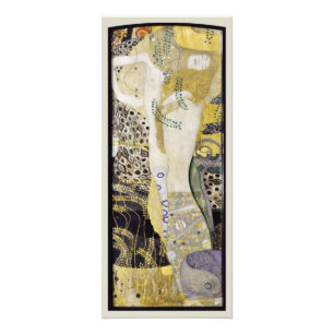 Hydra (aka Water Serpents I) by Gustav Klimt Photo Print