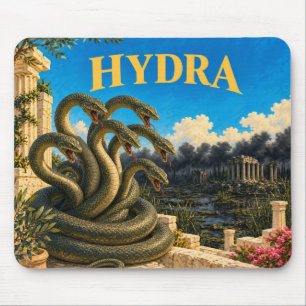 Hydra, Gothic Fantasy Monster Mouse Mat