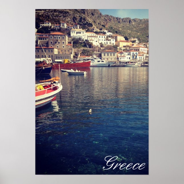 Hydra, Greece Poster (Front)