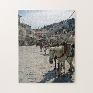 Hydra island horses view puzzle