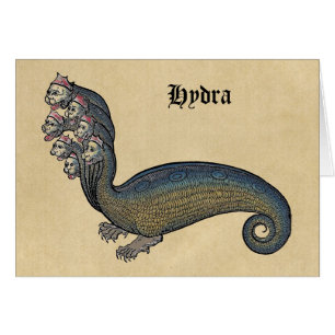 Hydra Sea Serpent Notecards 
