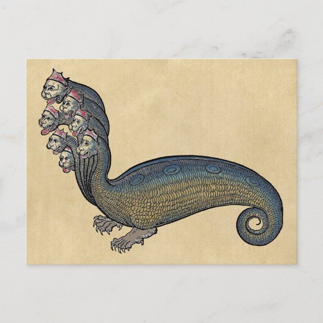 Hydra Sea Serpent Postcard (Front)
