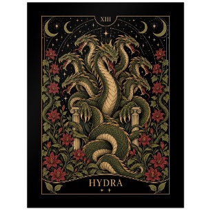 Hydra, Starlit Tarot Art Postcard