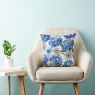 Hydrangea and Cherry Bloom Cushion