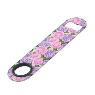 Hydrangea and peony pattern
