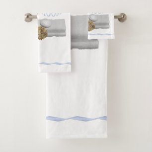 Hydrangea Bathroom Towel Collection