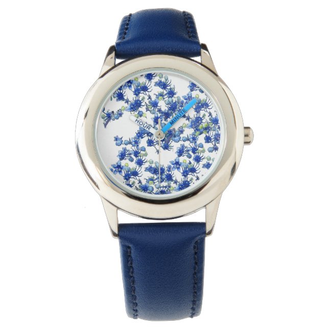 Hydrangea(BGC transparent) Watch (Front)
