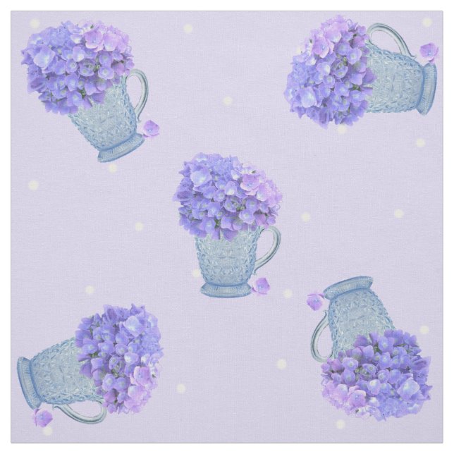 Hydrangea Bloom Fabric (Swatch)