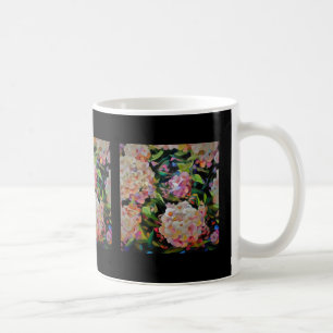 Hydrangea Blossom Decorative Floral Art Pink Coffee Mug