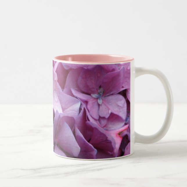 Hydrangea Blossoms Coffee Mug (Right)