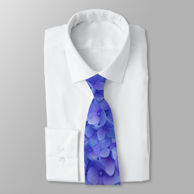 Hydrangea blue tie (Tied)
