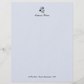 Hydrangea Botanical Letterhead